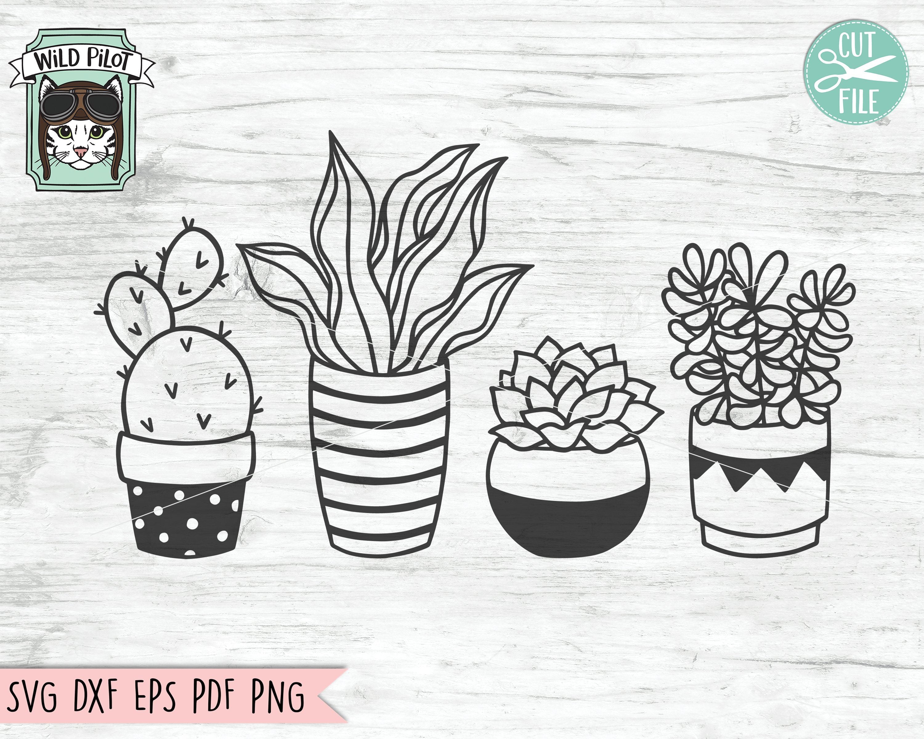 Download Clip Art Cactus Svg Cactus Clipart Plant Svg Cactus Cut File Cactus Pots Cactus Svg File Succulent Cut File Cactus Svg Bundle Succulent Svg Art Collectibles