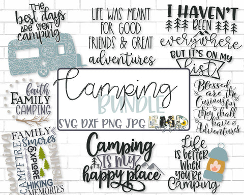 Download Camping Svg Bundle So Fontsy