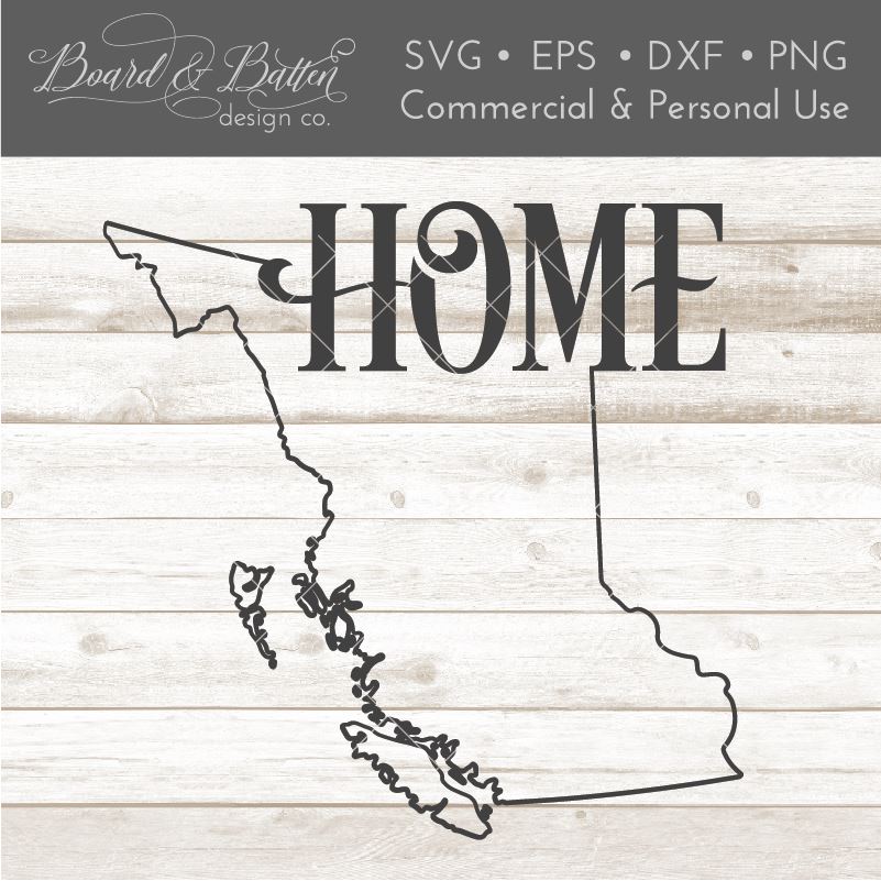 Download Canadian Province Outline Home Svg File British Columbia Bc So Fontsy