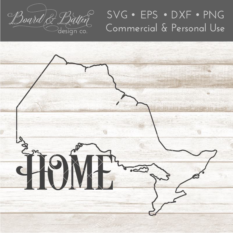 Download Canadian Province Outline Home Svg File Ontario On So Fontsy