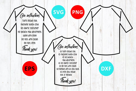 Download Care Instruction Svg Baseball T Shirt Svg So Fontsy