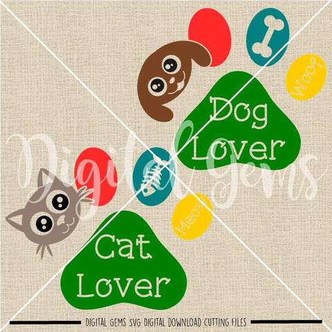 Download Cat And Dog Lover Svg Dxf Eps Png Files So Fontsy