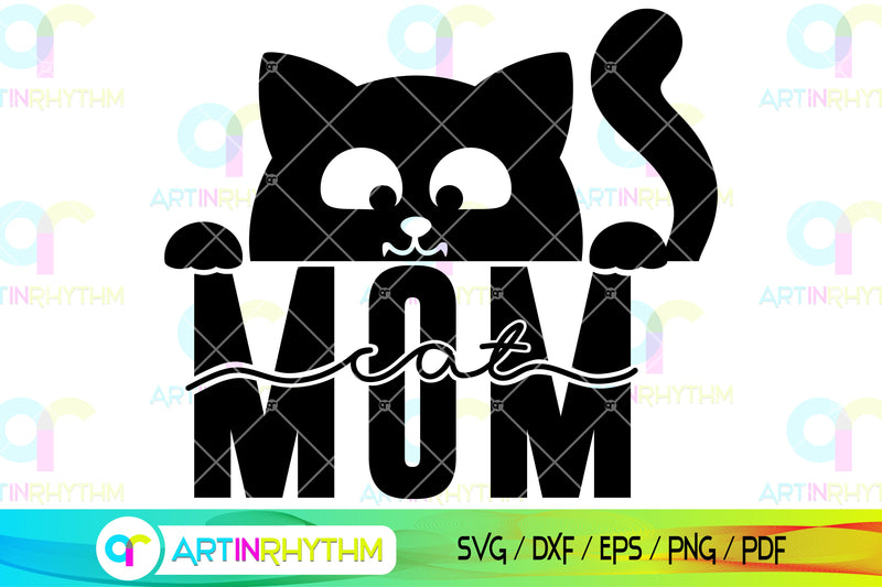 Cat mom svg - So Fontsy