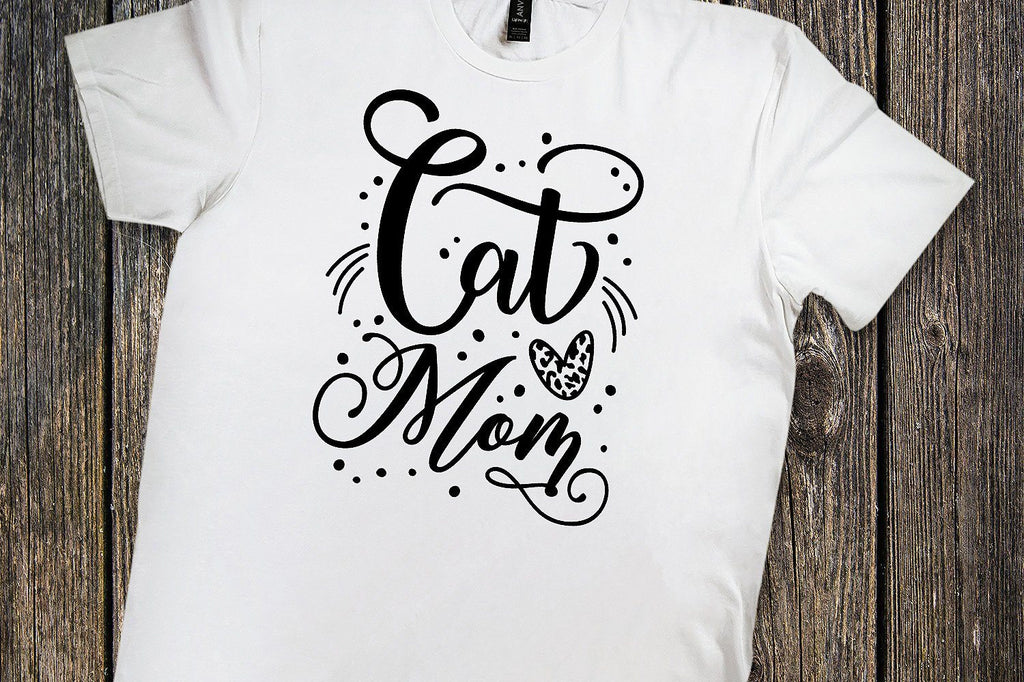 Cat Mom SVG - So Fontsy