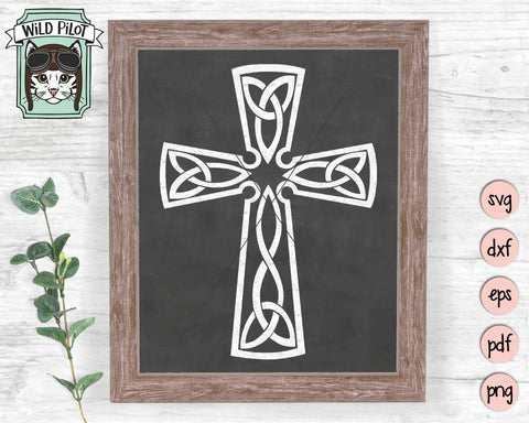 Celtic Cross Svg Cut File So Fontsy