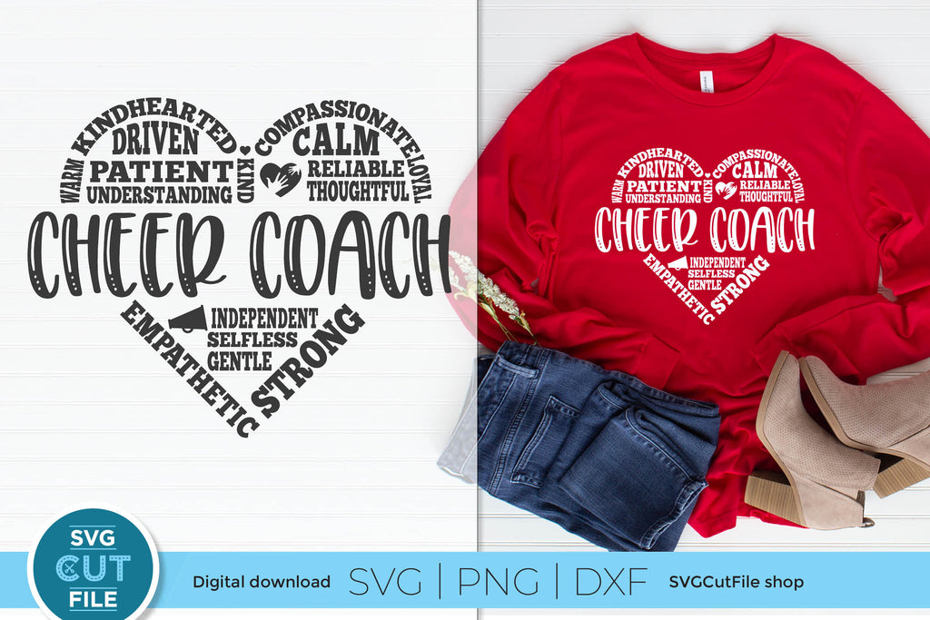 Cheer Coach Svg For Cricut Or Silhouette So Fontsy