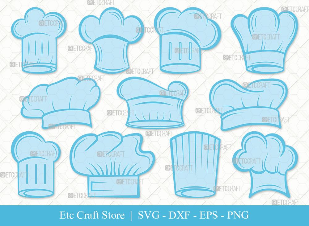 Download Chef Hat Clipart Svg Cut File Chef Svg Cook Hat Svg Koki Hat Svg Kitchen Svg Eps Dxf Png Bundle So Fontsy