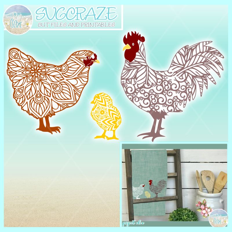 Download Mandala Clipart Mandala Svg Mandala Chicken Svg Tribal Chicken Svg Chicken Svg File Zentangle Svg Mandala T Shirt Vinyl Decal Clip Art Image Files Papercraft Kromasol Com