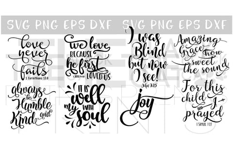 Download Christian And Bible Verse Svg Bundle 24 Cut Files So Fontsy