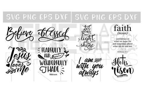 Download Christian And Bible Verse Svg Bundle 24 Cut Files So Fontsy