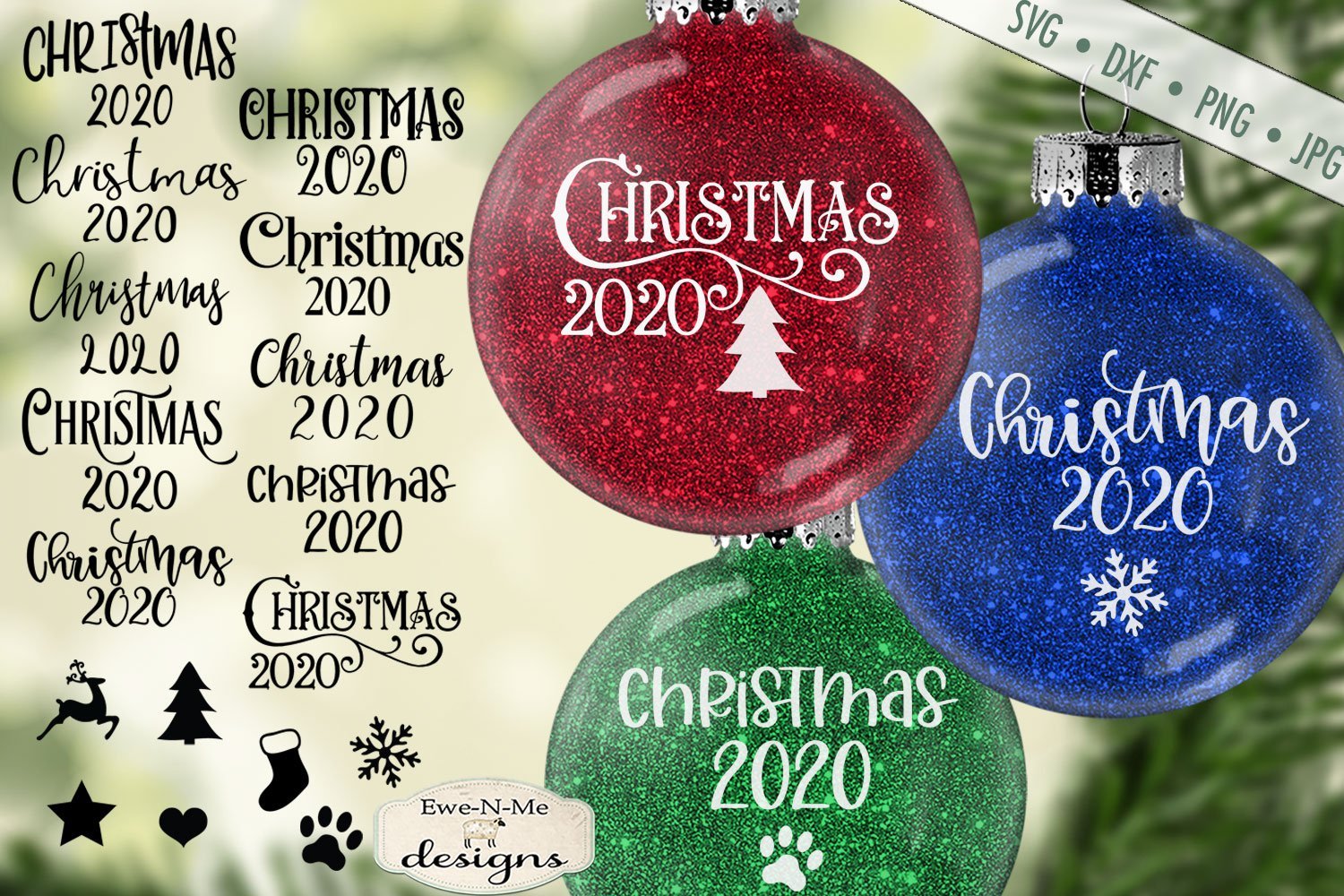 Free Free 110 2021 Christmas Ornaments Svg Free SVG PNG EPS DXF File