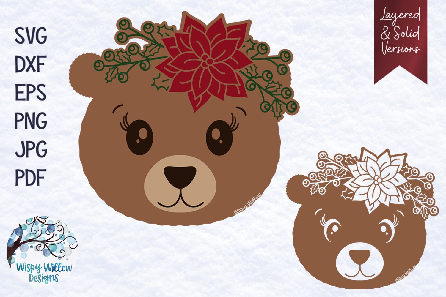 Download Christmas Bear Svg So Fontsy