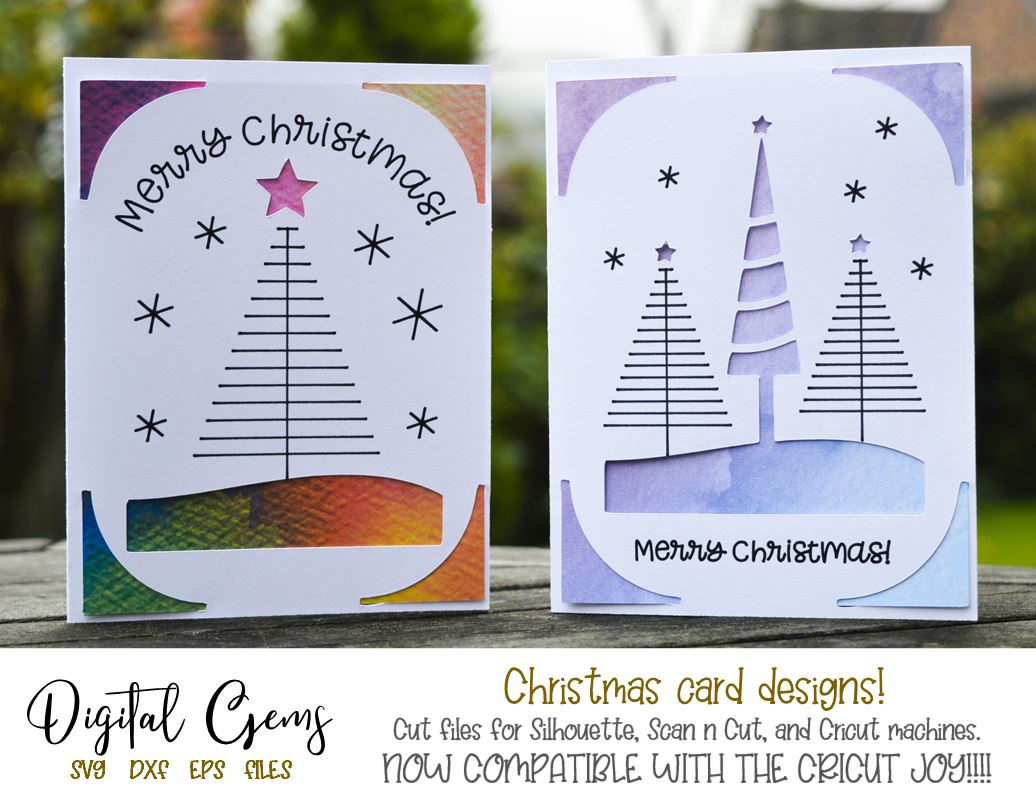 Download Christmas Card Designs Now Compatible With The Cricut Joy So Fontsy