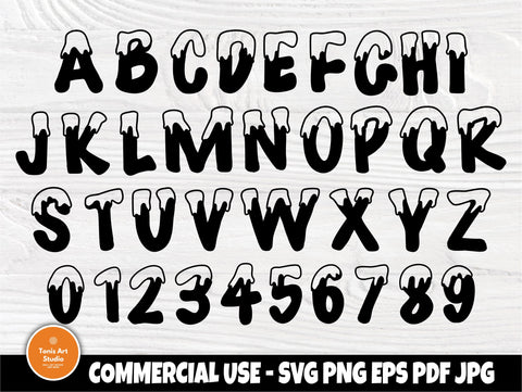 Free Free 135 Snow Font Svg SVG PNG EPS DXF File