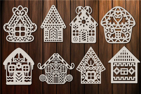 Download Christmas Gingerbread House Svg Template For Cutting And Printing So Fontsy