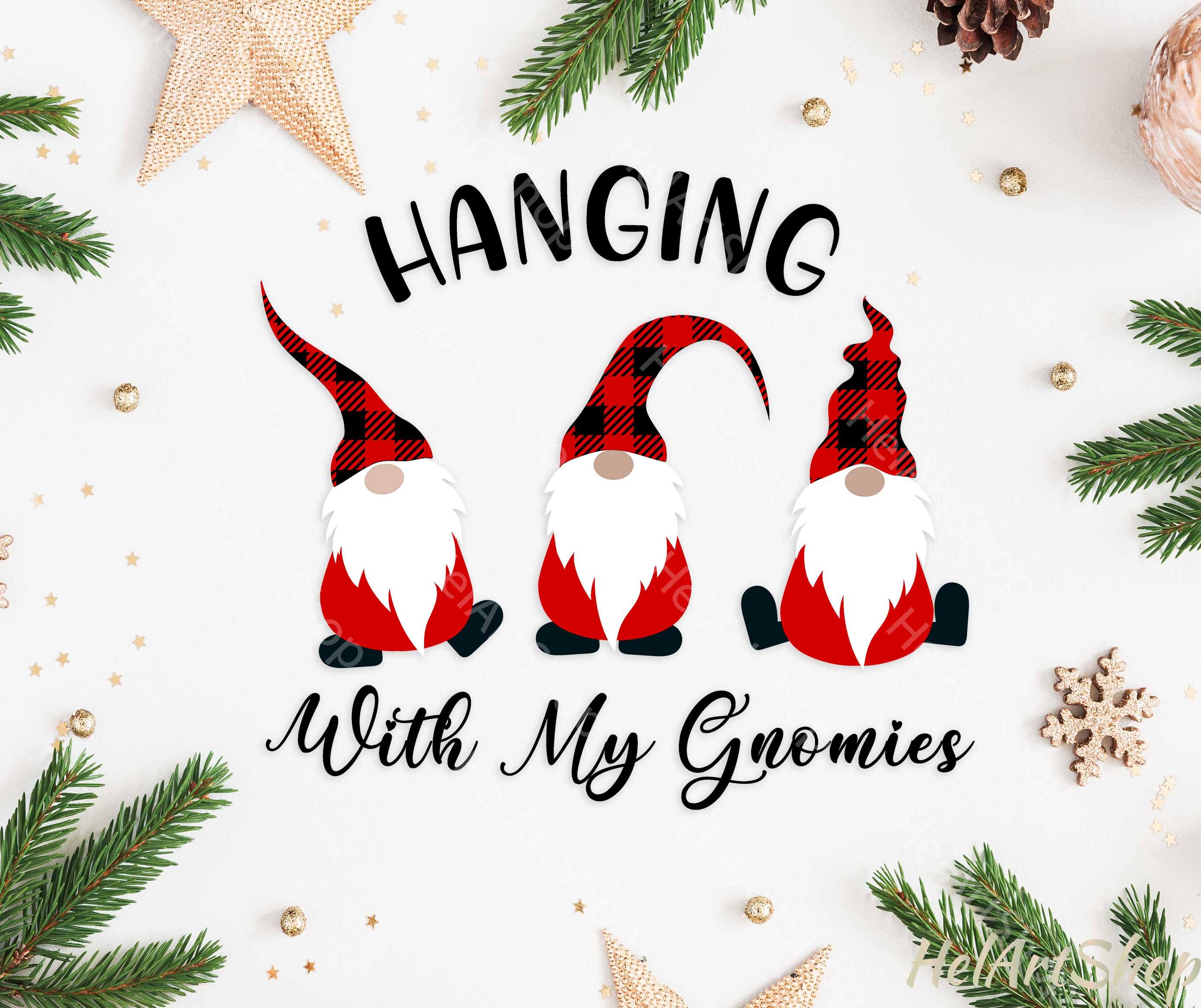 Download Christmas Gnomes Svg Hanging With My Gnomies Svg So Fontsy