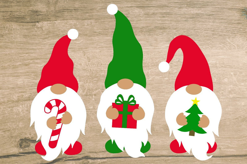 Christmas Gnomes SVG | Holiday Gnomes - So Fontsy