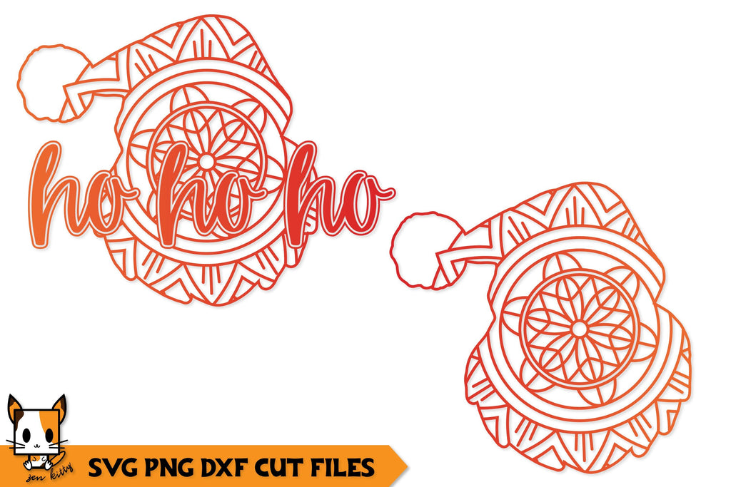 Download Christmas Mandala Ornament SVG Bundle - So Fontsy