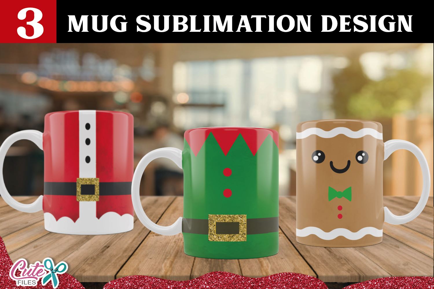 Download Christmas Mug Sublimation Design So Fontsy