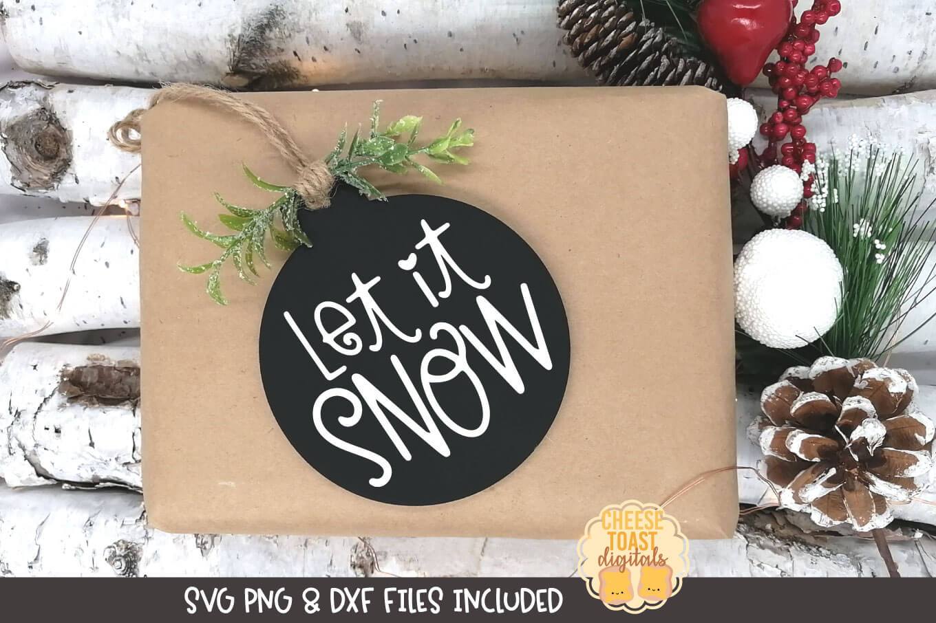 Free Free 127 Let It Snow Ornament Svg SVG PNG EPS DXF File