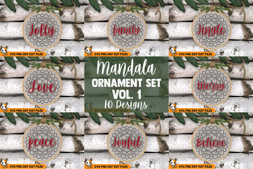 Download Christmas Ornament SVG | Mandala SVG Bundle - So Fontsy