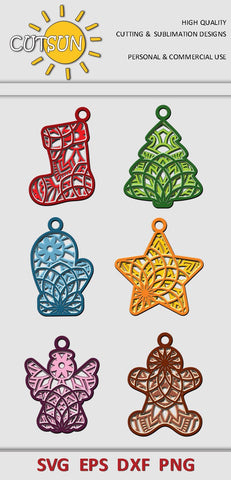 Download Christmas Svg 3d Layered Christmas Ornaments 6 Designschristmas Svg 3d Layered Christmas Ornaments 6 Designs So Fontsy