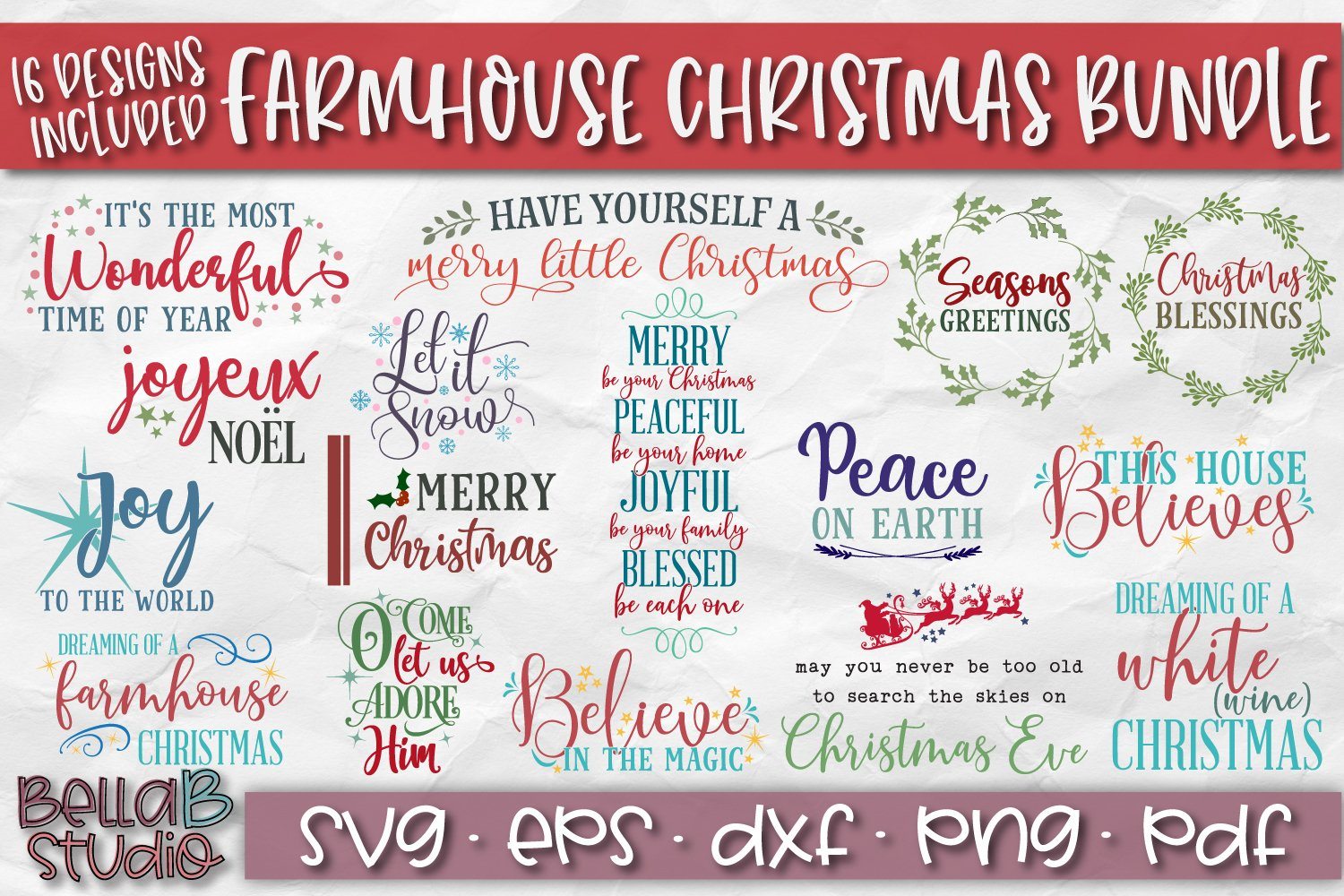Download Christmas Svg Bundle Christmas Sign Svg So Fontsy
