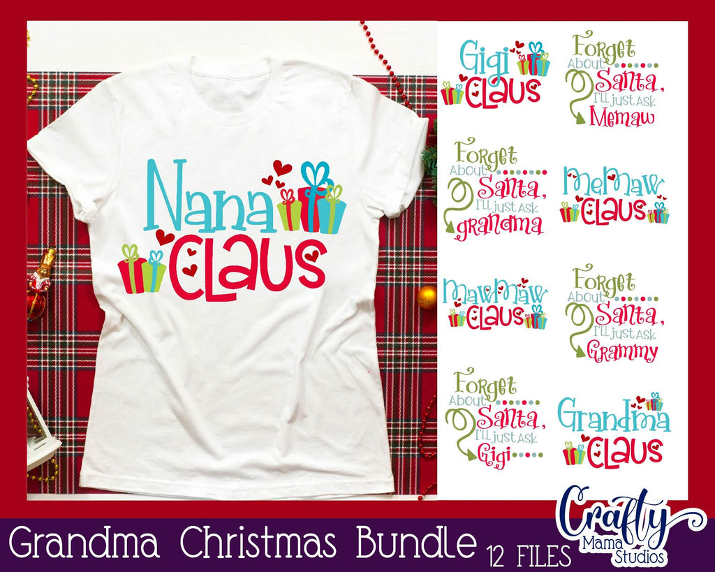 Download Christmas Svg - Christmas Svg Bundle - Santa Svg - Grandma ...