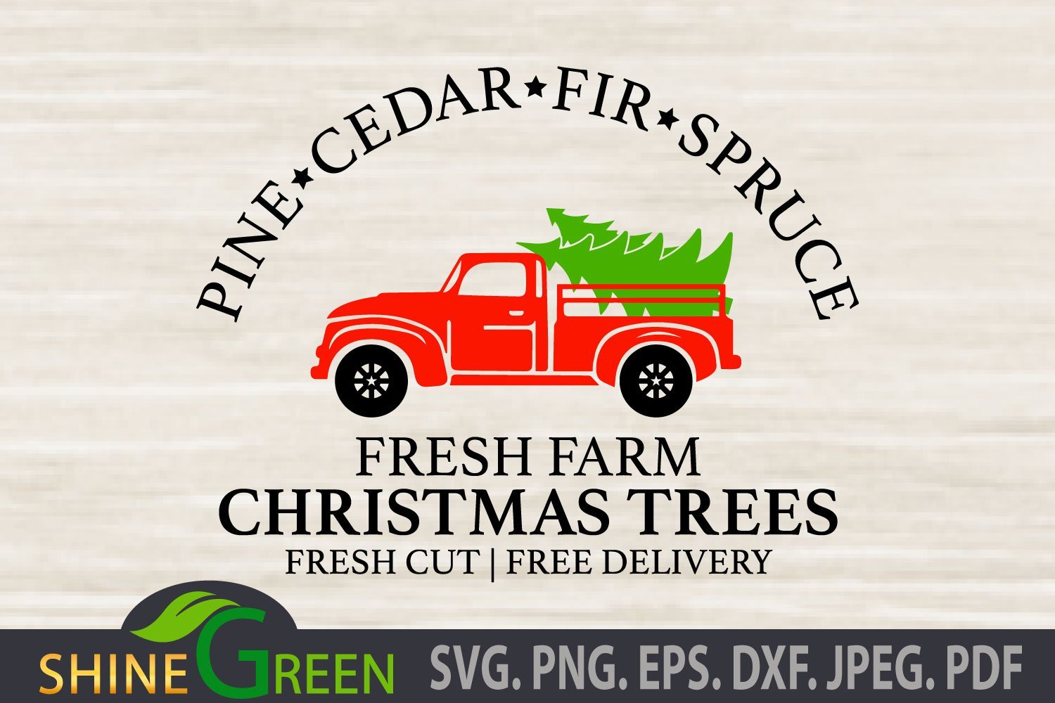 Free Free 270 Free Svg Truck With Christmas Tree SVG PNG EPS DXF File