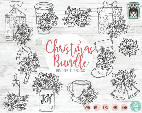 Download Christmas Bundle Svg Cut Files So Fontsy