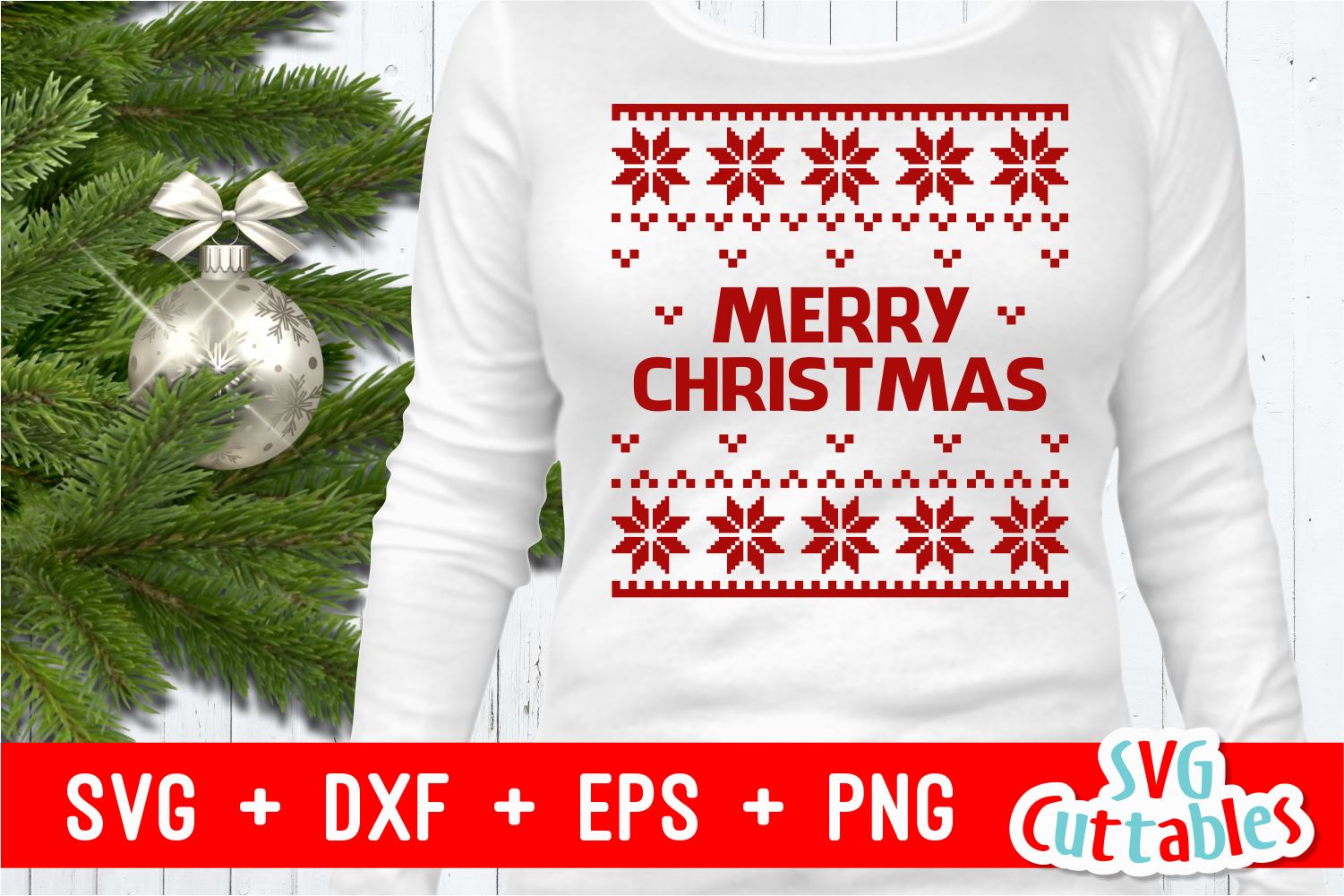 Download Christmas Svg Merry Christmas Ugly Sweater So Fontsy