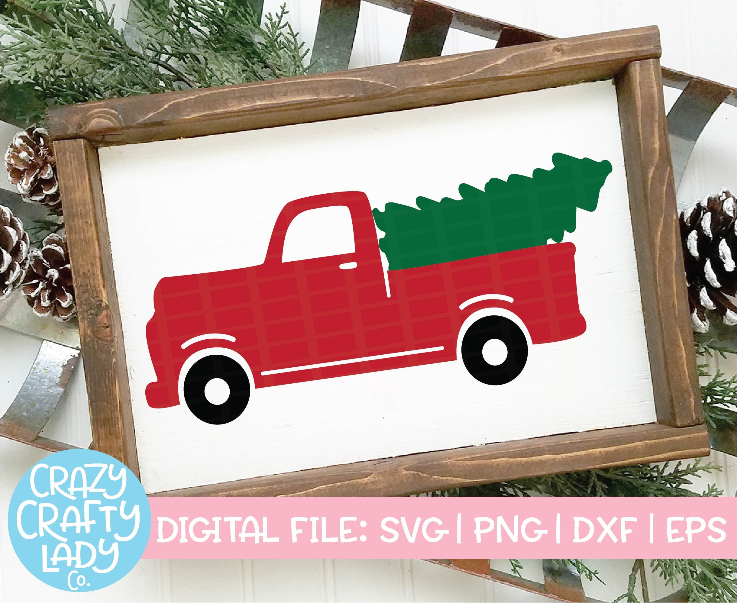 Free Free 55 Svg Truck With Christmas Tree SVG PNG EPS DXF File