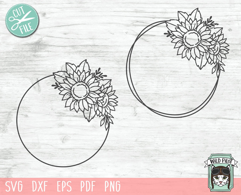 Free Free Sunflower Wreath Svg Free 684 SVG PNG EPS DXF File