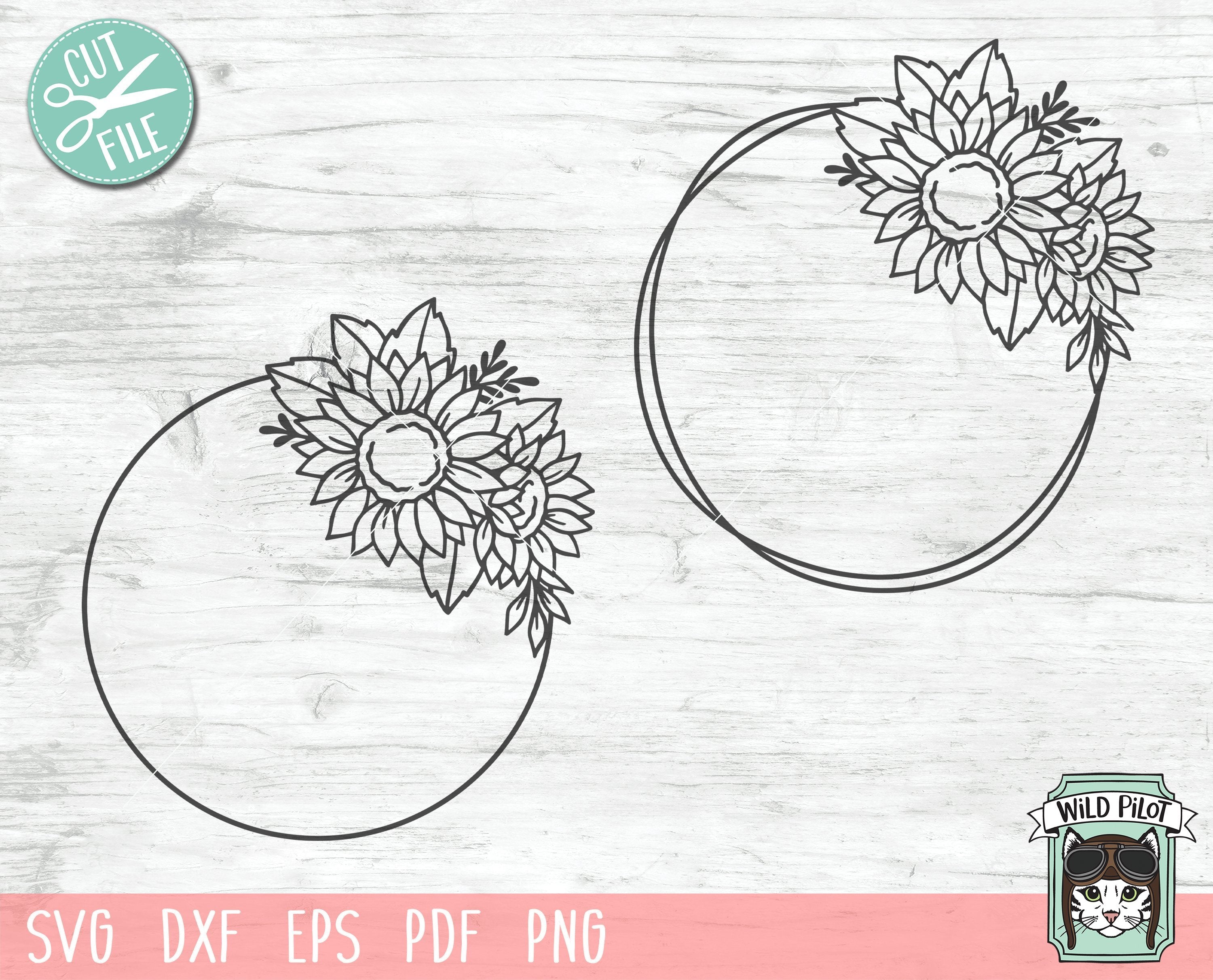 Free Free Sunflower Wreath Svg 569 SVG PNG EPS DXF File