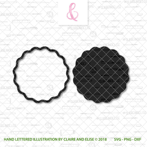 Download Circular Monogram Frame 1 So Fontsy