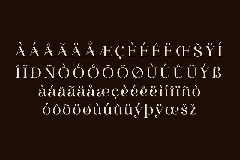 Clarine Typeface - So Fontsy