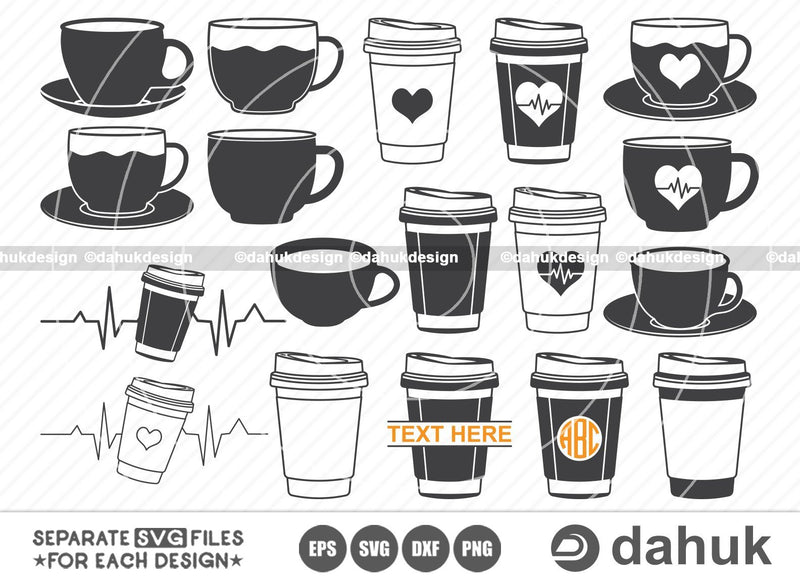 Free Free Coffee Heartbeat Svg 820 SVG PNG EPS DXF File