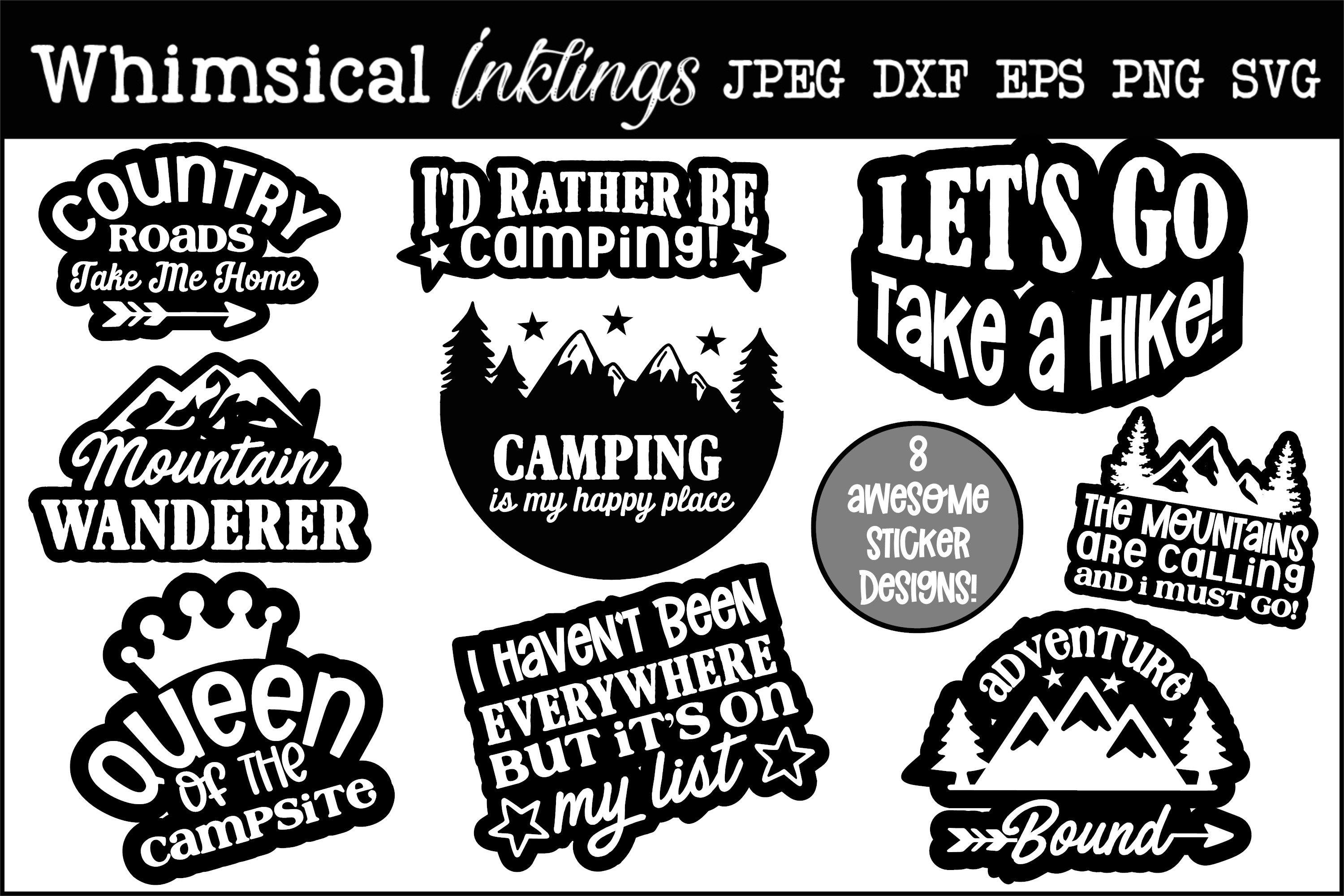 Download Country Roads Svg Sticker Set So Fontsy