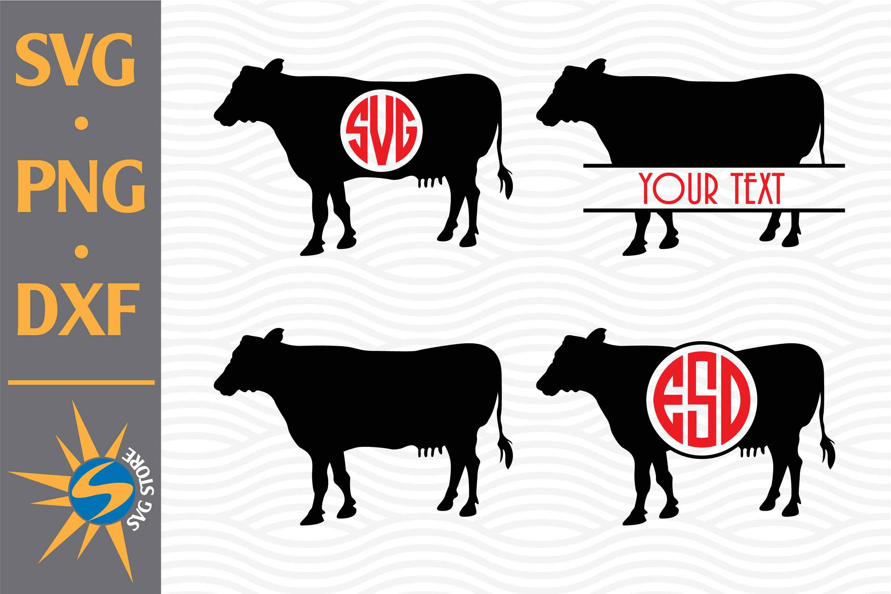 Download Cow Monogram Svg Png Dxf Digital Files Include So Fontsy