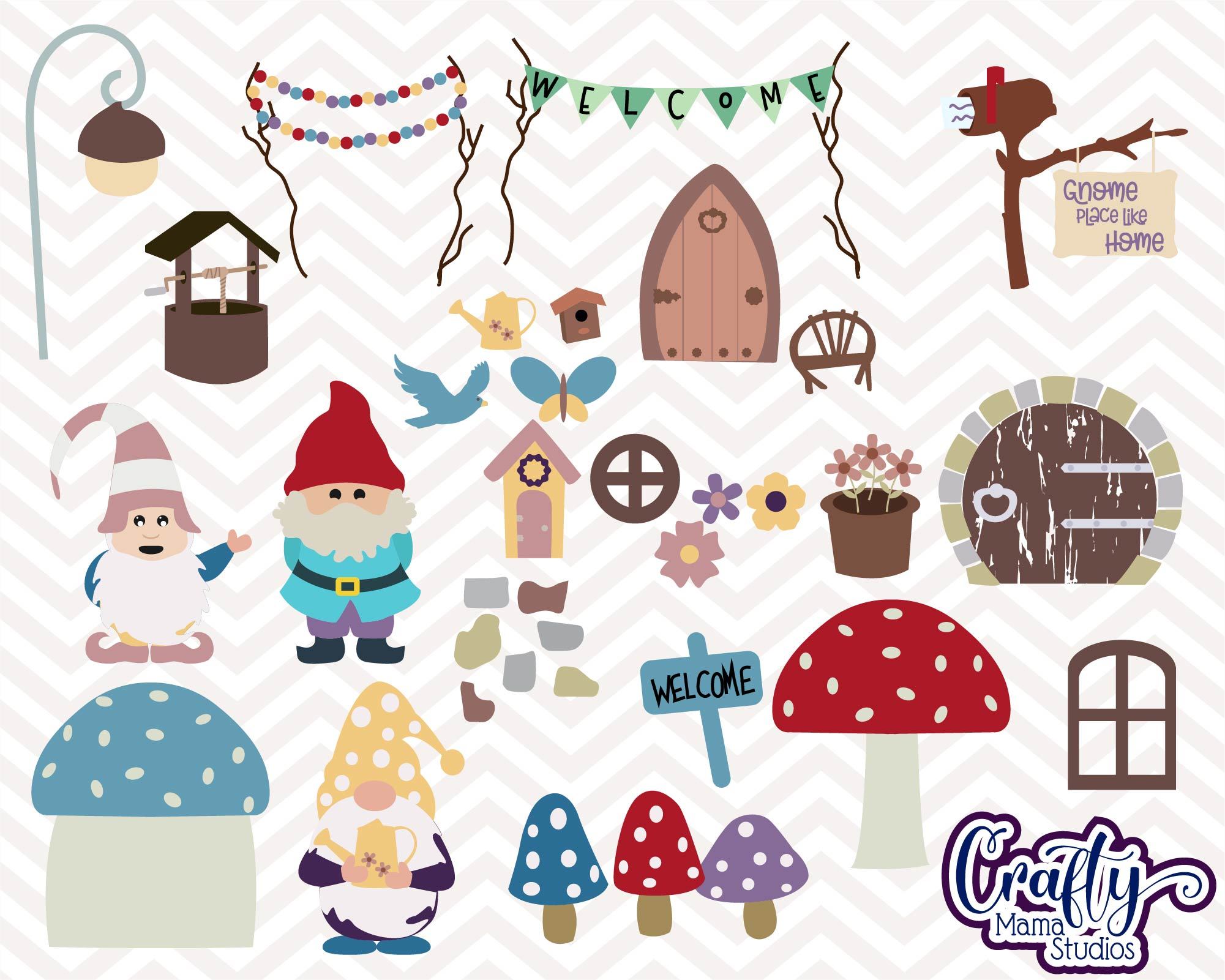 Download Create Your Own Gnome Home Svg Cut File Gnome Fairy House So Fontsy