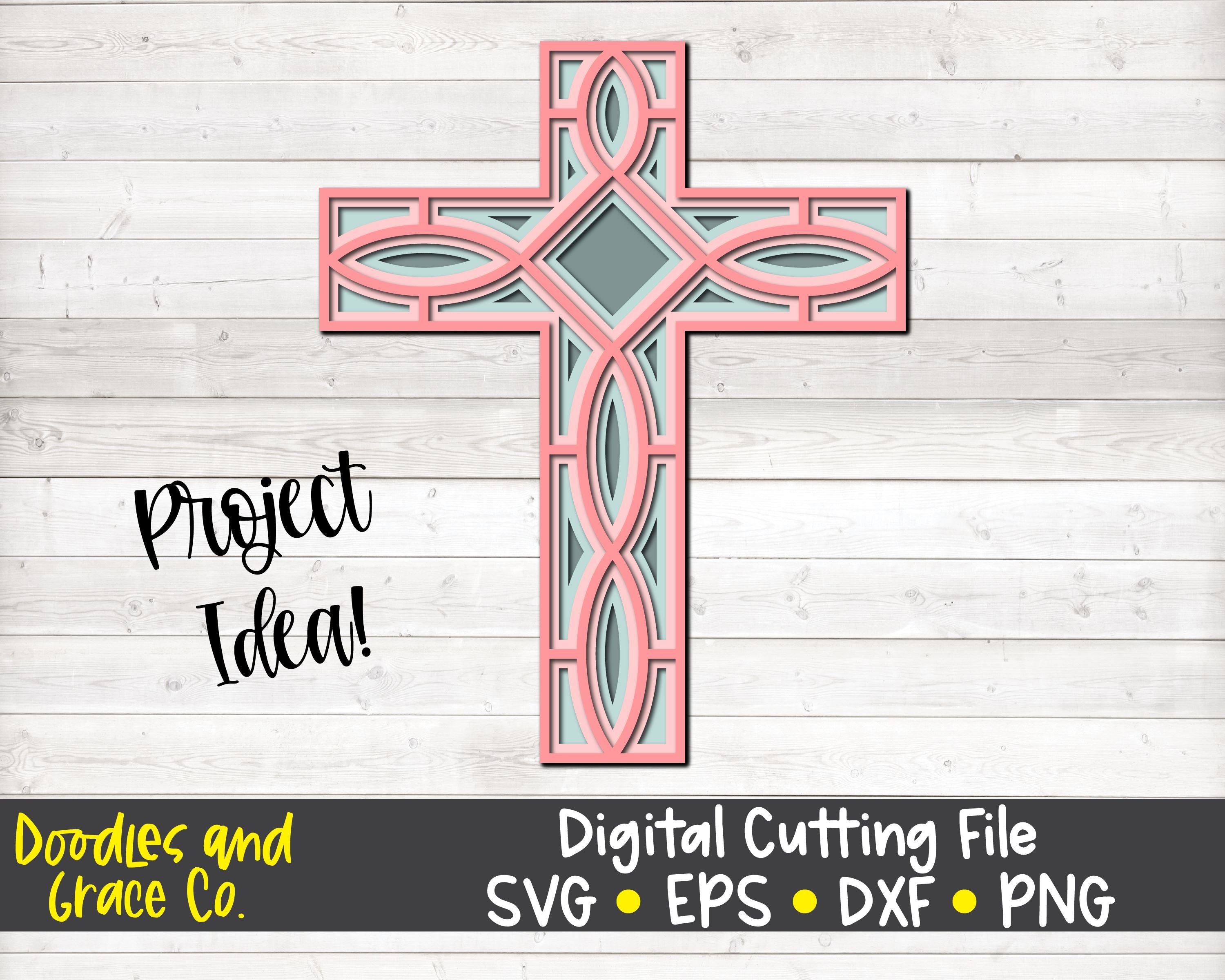 Free Free Layered Cross Svg 96 SVG PNG EPS DXF File