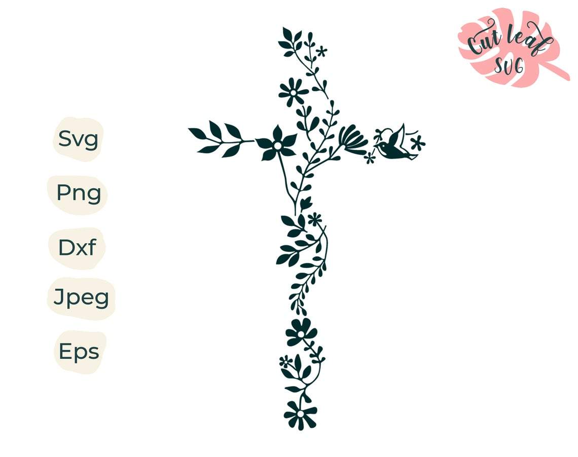 Download Cross Svg Flower Cross Svg Faith Svg Christian Svg Religious Svg Jesus Cross Svg Church Svg Faith Cross Svg Religion Svg Baptism Svg So Fontsy