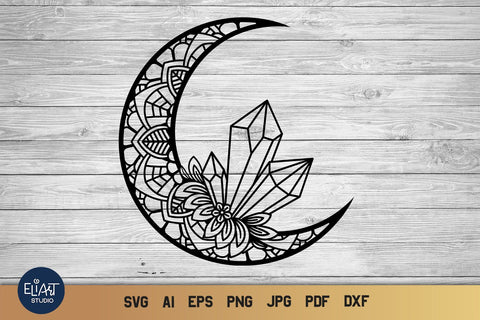 Free Free 222 Crescent Moon Dreamcatcher Svg SVG PNG EPS DXF File