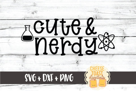 Cute And Nerdy Girl Science Svg Png Dxf Cut Files So Fontsy