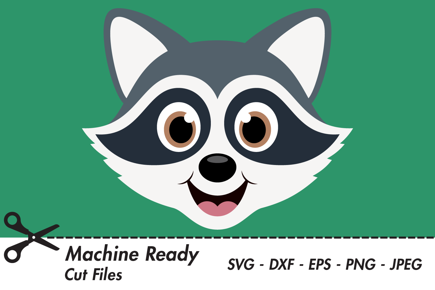 Download Cute Boy Raccoon Face Woodland Svg So Fontsy