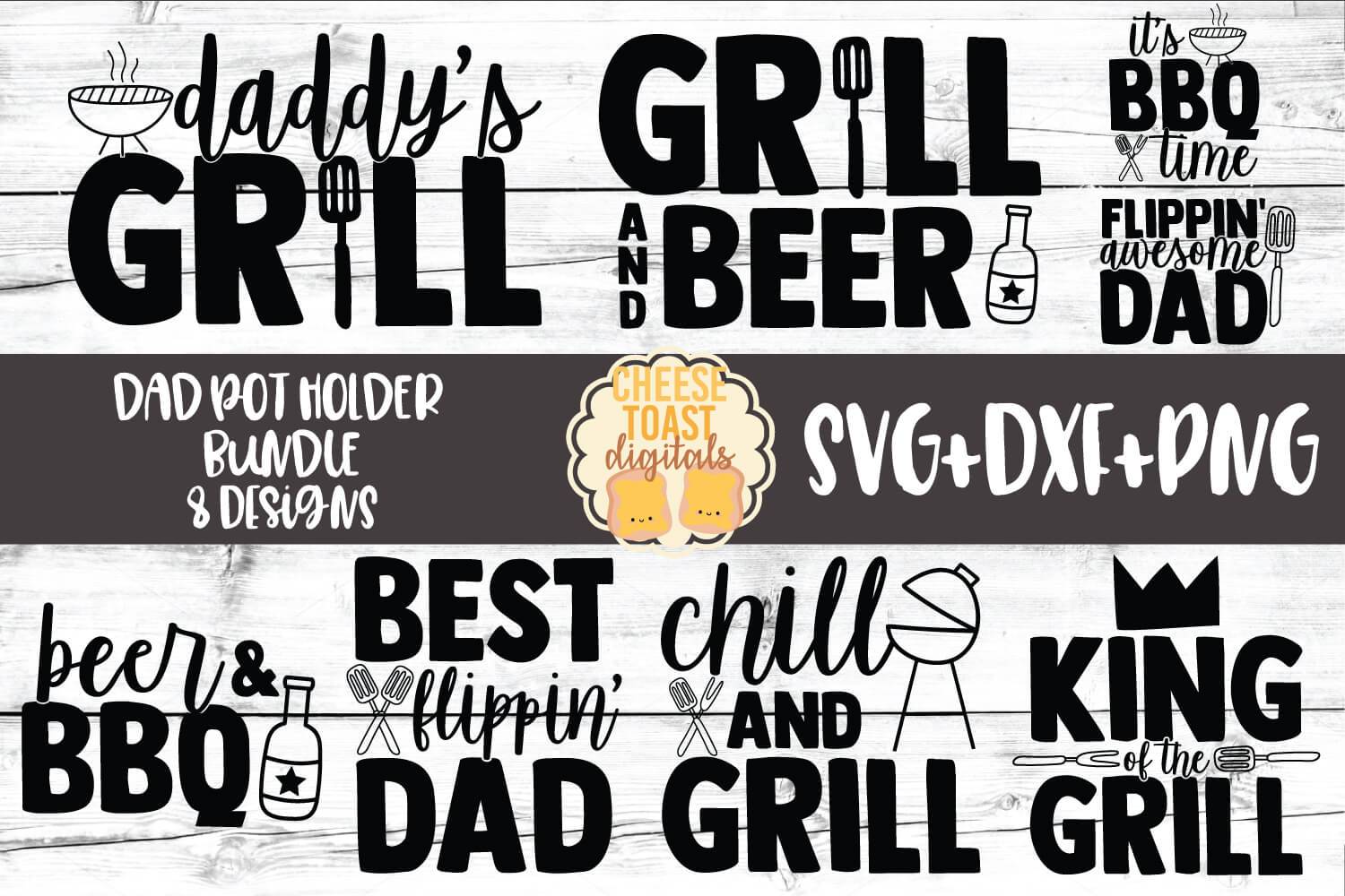 Download Dad Pot Holder Svg Bundle So Fontsy