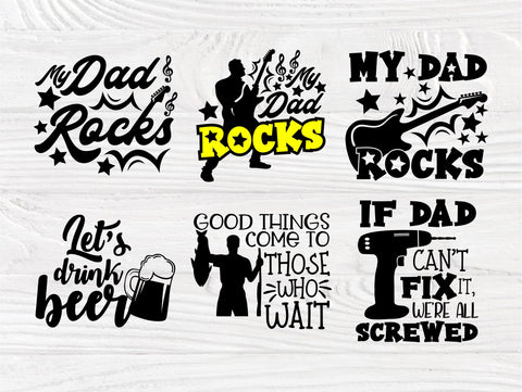 Download Dad Quotes Svg Bundle Fathers Day Svg Dad Shirt So Fontsy