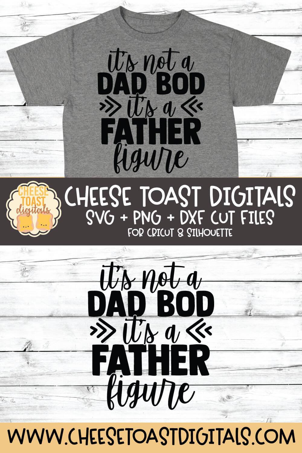 Download Dad SVG | It's Not A Dad Bod It's A Father Figure - So Fontsy