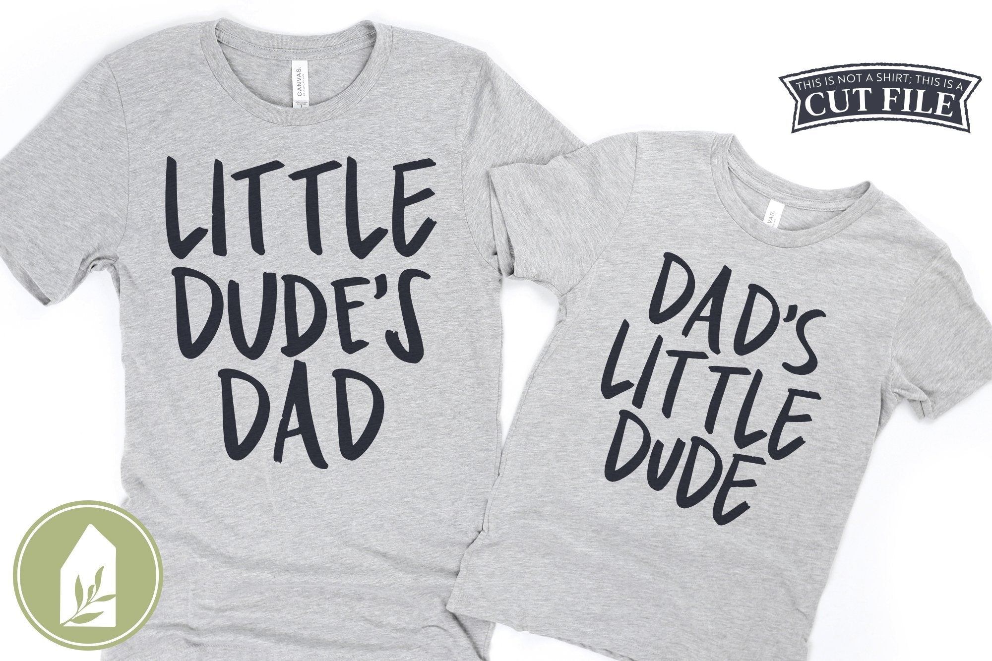 Download Dad S Little Dude Svg Little Dude S Dad Svg Father S Day Svg Matching T Shirt Svgs So Fontsy