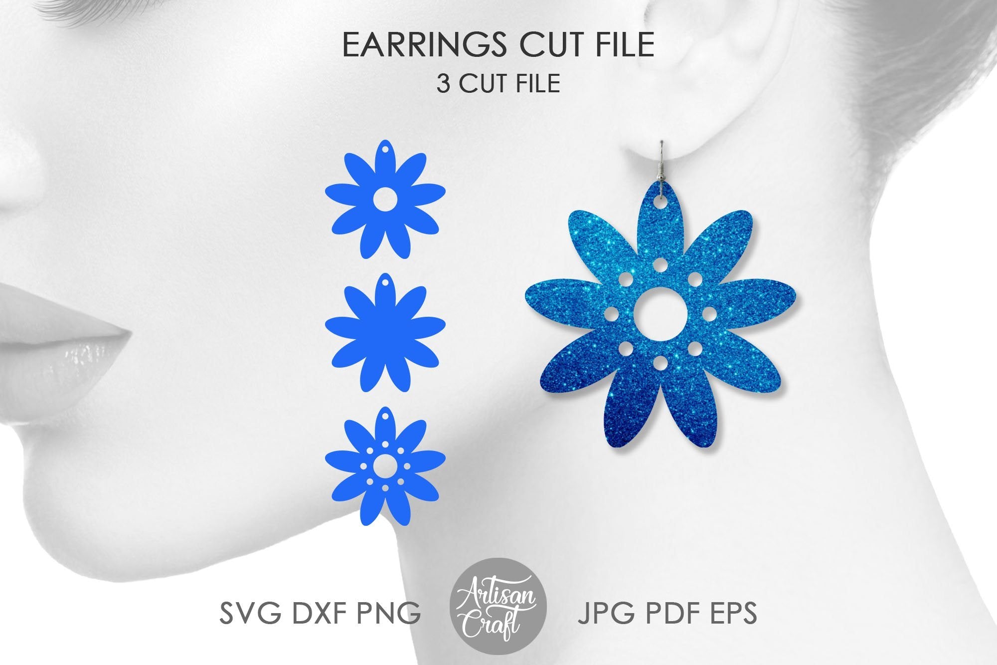 Free Free 226 Flower Earring Svg SVG PNG EPS DXF File